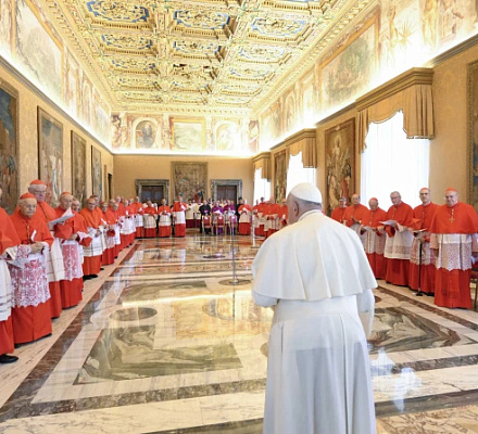Что означает, что почти половина новых кардиналов будет из религиозных орденов?