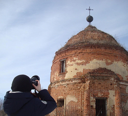 In der Region Rjasan nahmen die Gläubigen selbst die Restaurierung des Tempels auf