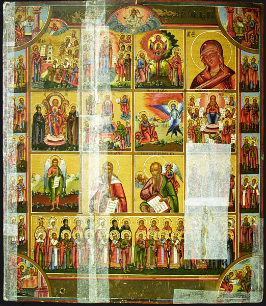 Многочастная икона (Ветка)