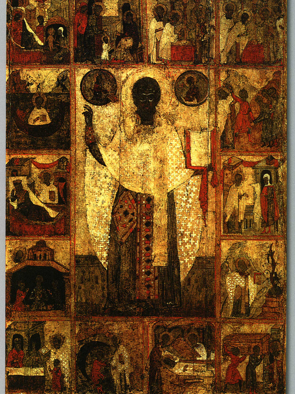 Николай Угодник, с житием (Рязанская) 