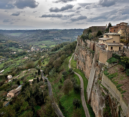 St. Patrick's Brunnen in Orvieto (Italien)