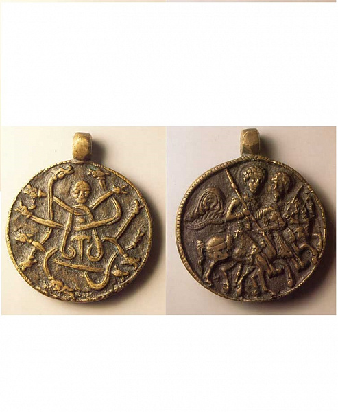 Вмч. Феодор Стратилат и конный святой-воин 