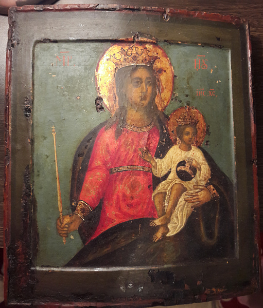 Икона Пресвятой Богородицы «Мати и Дево» («Мати Дево»)