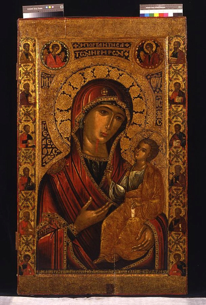 Икона Богородицы «Иверская» (в московском Новодевичьем монастыре)  