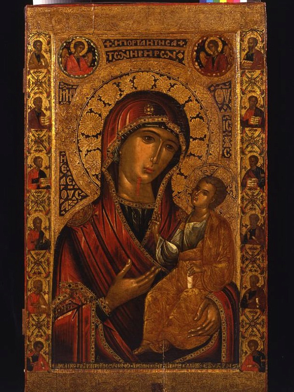 Икона Богородицы «Иверская» (в московском Новодевичьем монастыре)  