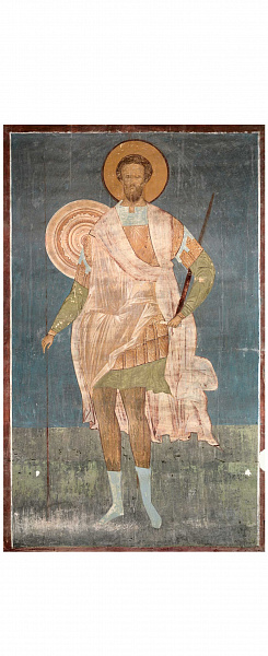 Великомученик Феодор Тирон. Фреска Дионисия