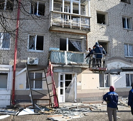 Церковь помогает пострадавшим от обстрела в Брянске