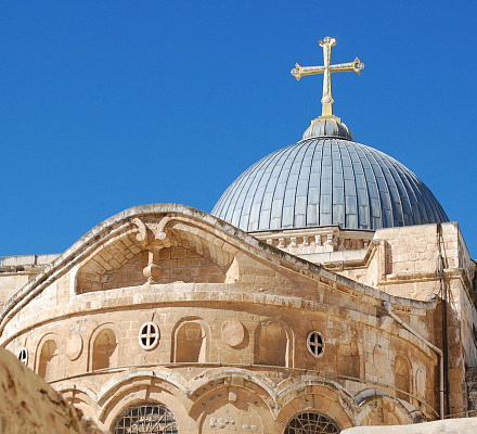Die Grabeskirche empfängt jeden Tag wieder Gläubige