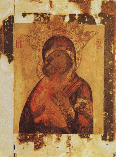 Владимирская Нерехтская икона Божьей Матери  