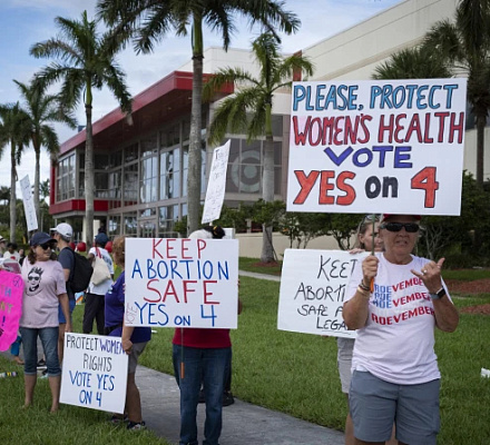 Поправка против абортов во Флориде может провалиться