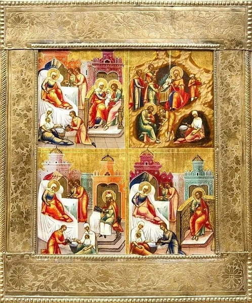 Доброчадие (икона в окладе)