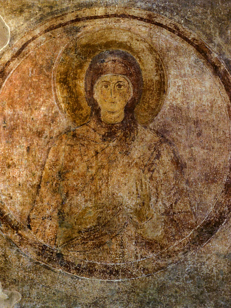 Мученица Вера (фреска)  