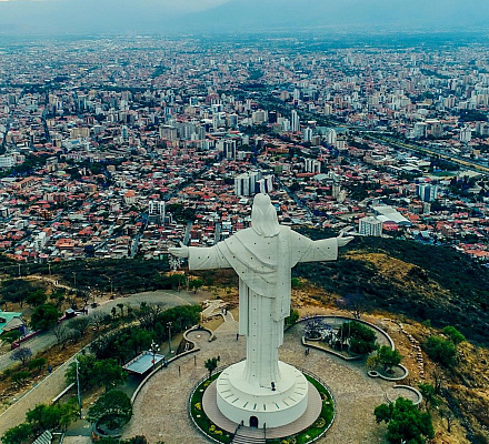Cristo de la Concordia: Statue von Jesus Christus in Cochabamba