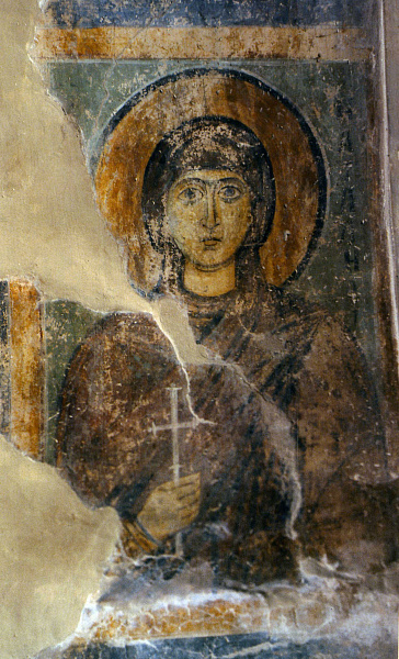 Мученица Наталия, фреска 