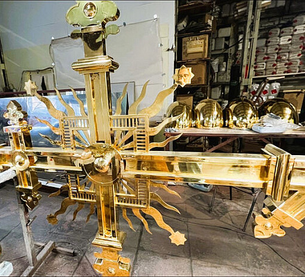 Кресты для Русско-Сербского храма доставлены в Баня-Луку