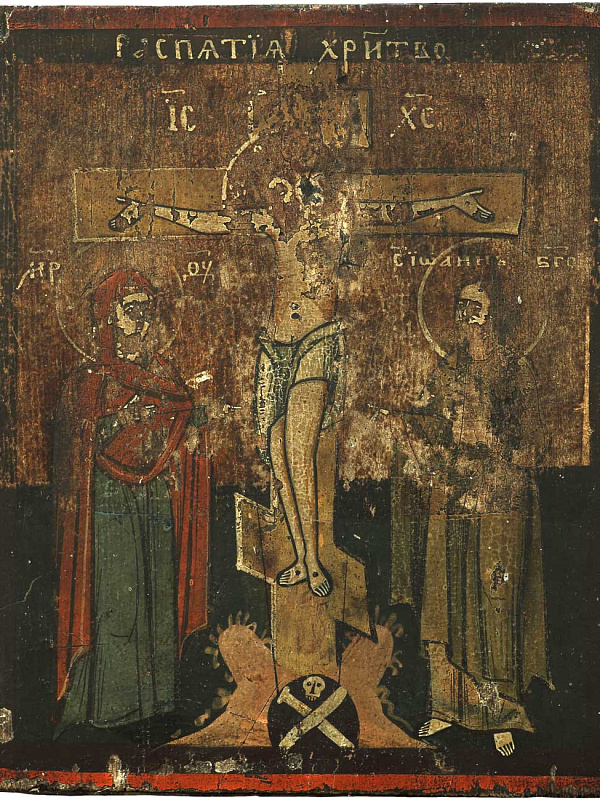 Распятие Христово, с предстоящими (Сузун)