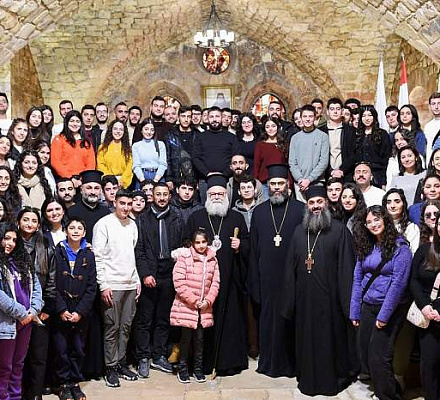 Его Блаженство встречается с членами Центральной группы MJO