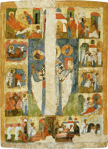Святой Николай Угодник, с житием (Русский Север)  
