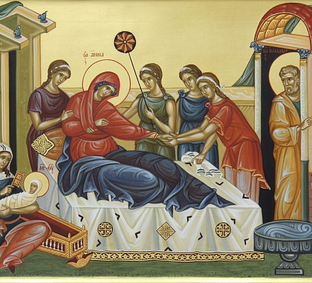 Orthodoxe Gläubige feiern die Geburt der Allerheiligsten Theotokos