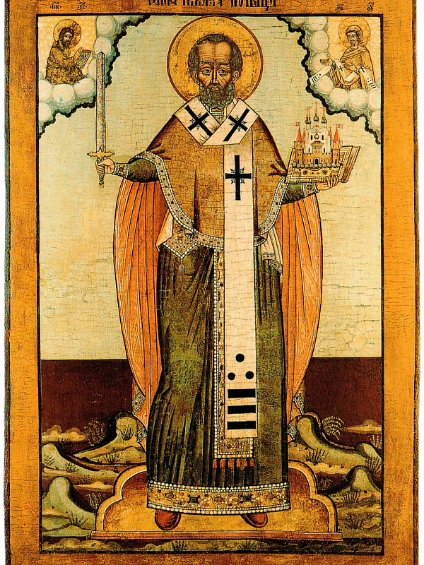 Никола Ратный, с Никейским чудом (Новгородская)  