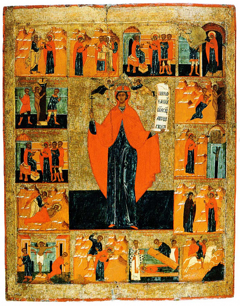 Св. Параскева Пятница, с житием (Русский Север) 