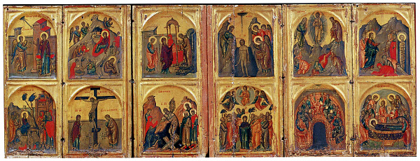 Праздники (шестистворчатый складень)