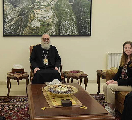 Патриарх Иоанн X принял делегацию из Антиохии