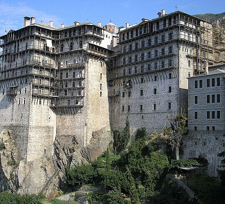 Афон: в результате землетрясения магнитудой 5,3 балла пострадал монастырь Симонопетра