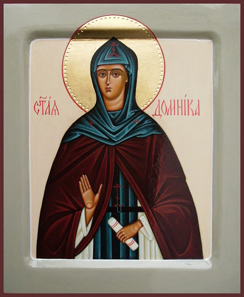 Преподобная Домника Константинопольская, игуменья