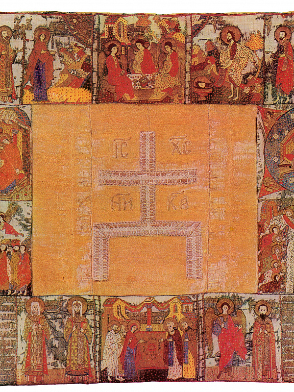 Праздники и святые (пелена)