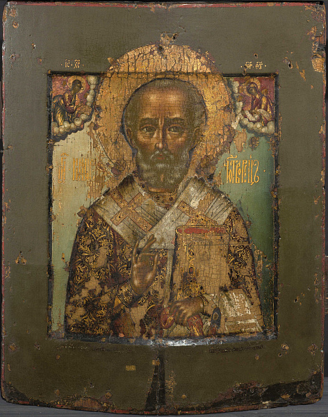 Святитель Николай Чудотворец, с Никейским чудом  