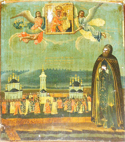 Святой Феодосий Тотемский, с обнесением мощей  