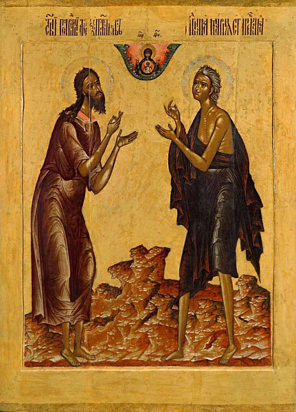 Преподобные Мария Египетская и Алексий, человек Божий