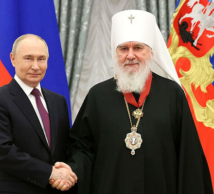 Председатель Издательского Совета и многодетные супруги московских клириков удостоены государственных наград