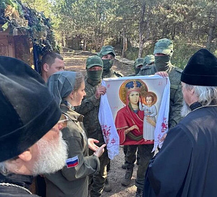 Митрополит Белгородский Иоанн освятил храм в зоне проведения СВО