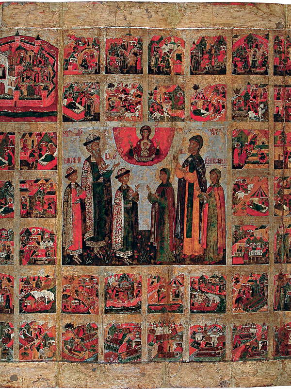 Муромские чудотворцы, с житием благоверных Петра и Февронии  