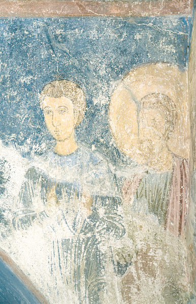 Исцеление тенью (фреска)  