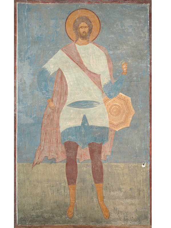 Великомученик Никита Готфский, фреска Дионисия  