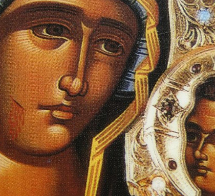 Montreal Iveron Ikone der heiligsten Theotokos