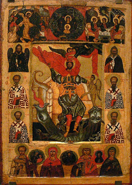 Мч. Никита, со святыми на полях 