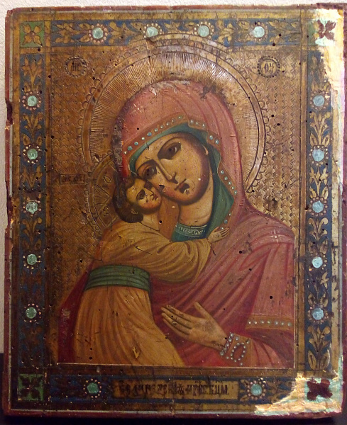 Владимирская Селигерская (Келейная) икона Пресвятой Богородицы  