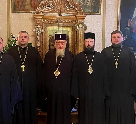 Встреча Его Высокопреосвященства с руководством домов престарелых