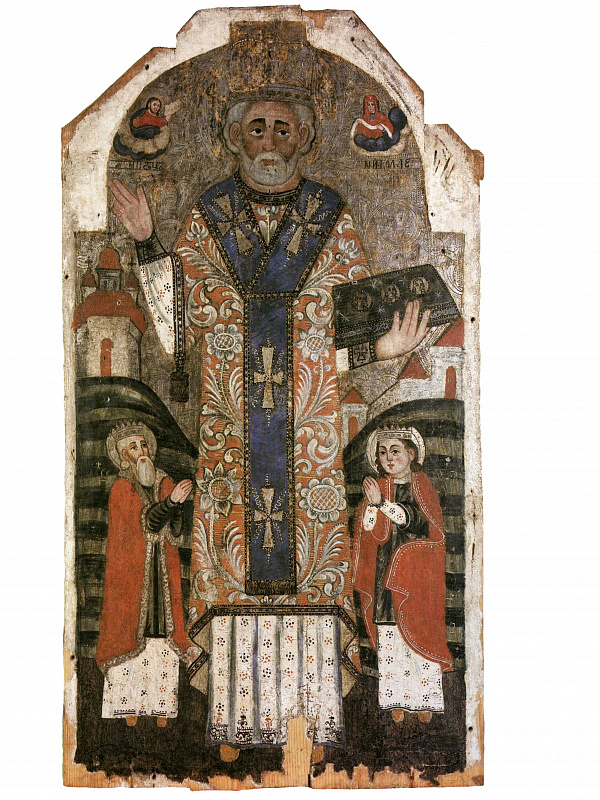 Святой Николай, с Никейским чудом (Польская)  
