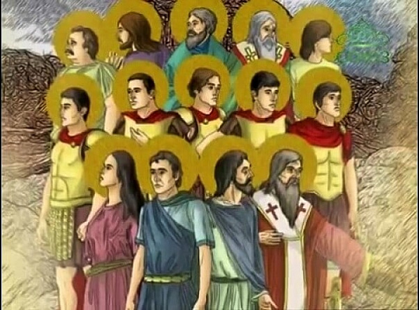 Священномученик Ипполит Римский, мученики Кенсорин, Савин, Хрисия девица и прочие двадцать мучеников