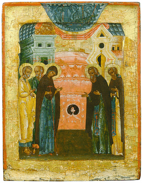 Явление Божьей Матери прпдб. Сергию Радонежскому (Московская)  