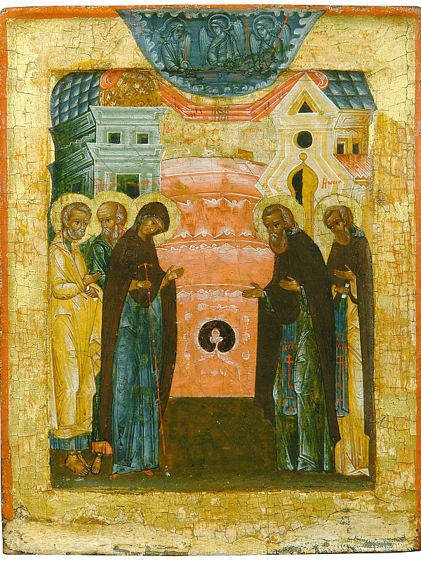 Явление Божьей Матери прпдб. Сергию Радонежскому (Московская)  