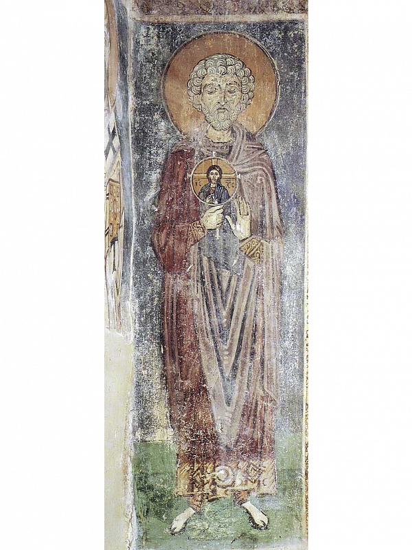 Великомученик Мина Котуанский, фреска