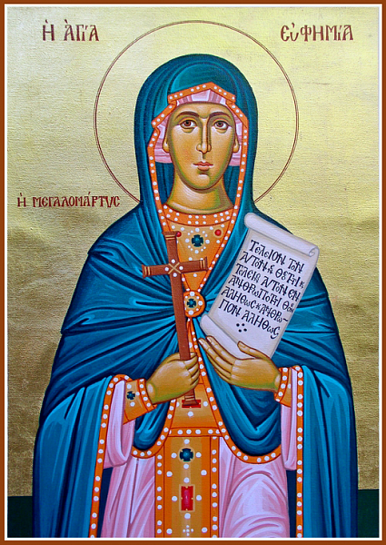 Евфимия Всехвальная, Халкидонская