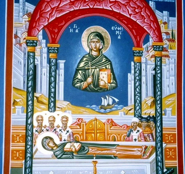Евфимия Всехвальная, Халкидонская