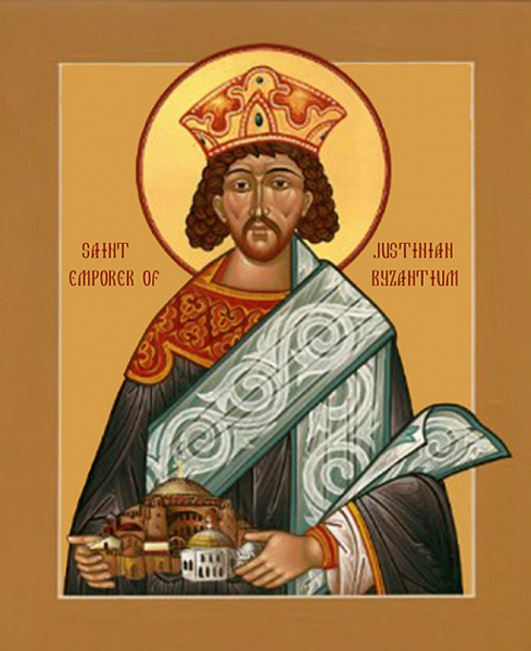 Иустиниан I Управда, Византийский, император